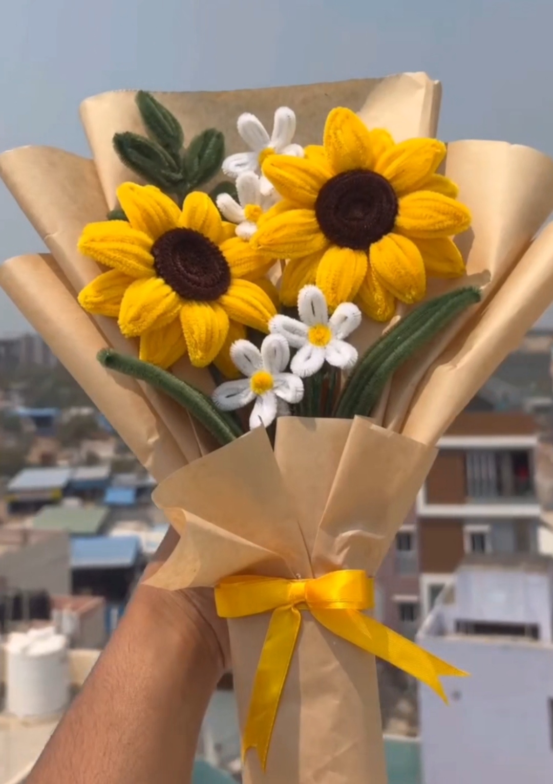 Sun flower bouquet